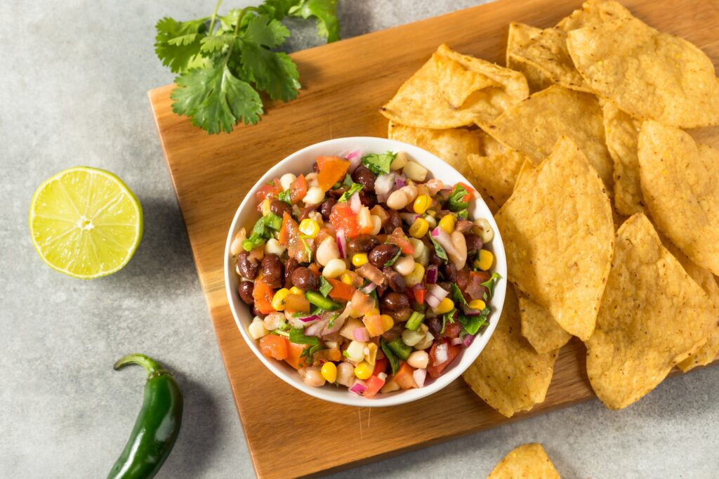 Homemade Organic Cowboy Caviar Dip