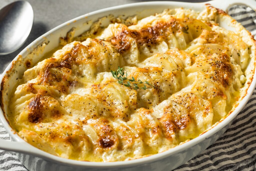 Homemade Creamy Scalloped Potatoes