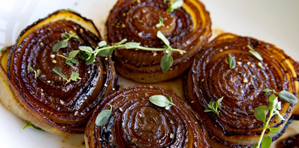 Grilled Onions with Balsamic Glaze Brenda Gantt